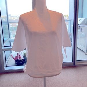Allude white tee shirt